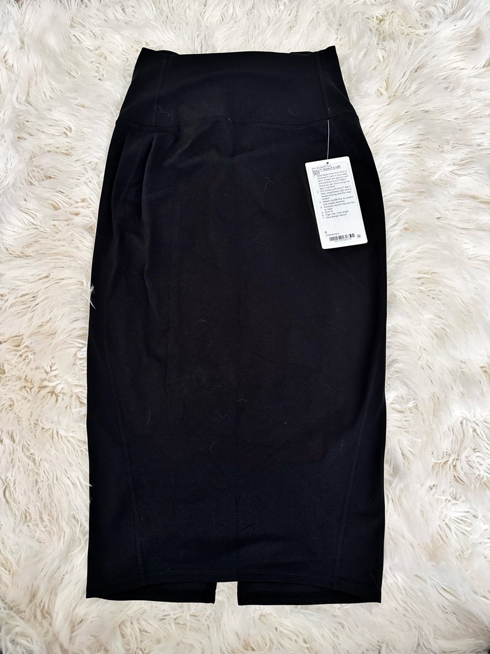 lululemon athletica Black Maxi Pencil Skirt
